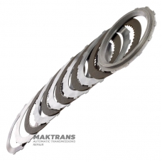 Комплект стальных и фрикционных дисков FORWARD Clutch GM 4L80E, 4L85E — 24202646, 8675557 (5 фрикционных дисков)