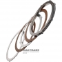 Комплект сталевих та фрикційних дисків Overdrive Clutch FORD E4OD - E9TZ-7B164-A, E9TZ7B164A, E9TZ-7B442-A, E9TZ7B442A (2 фрикційні диски, товщина опорного диска 12.50 мм)