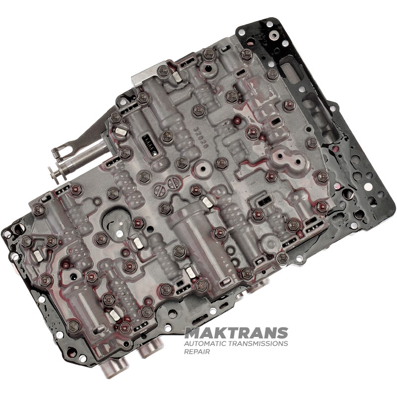 Гидроблок в сборе с соленоидами AISIN WARNER A466ND / NISSAN RE6R01A — 31020EZ01D (сепараторная пластина 3A) , 345010-34050, NISSAN TITAN A61, 5.0L DIESEL 4X4