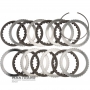 Комплект стальных и фрикционных дисков C2 Clutch ALLISON 1000, 2000, 2400 — 29538469, 29530315, 7 фрикционных дисков (общая толщина комплекта 30.75 мм)