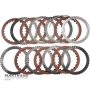 Комплект стальных и фрикционных дисков C2 Clutch ALLISON 1000, 2000, 2400 — 29538469, 29530315, 7 фрикционных дисков (общая толщина комплекта 32.75 мм)