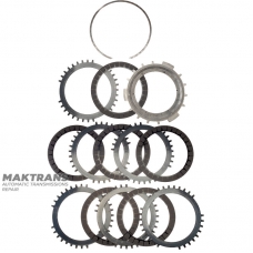 Комплект сталевих та фрикційних дисків C3 (3-5-R) Clutch ALLISON 1000, 2000, 2400 - 6 фрикційних дисків (загальна товщина комплекту 36.60 мм), 29542192, 29546701, 29538549