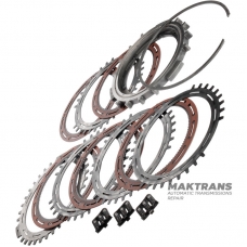 Комплект стальных и фрикционных дисков C3 (3-5-R) Clutch ALLISON 1000, 2000, 2400 — 5 фрикционных диска (общая толщина комплекта 37.15 мм), 29542192, 29546701, 29531049, 29535648