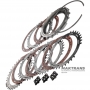 Комплект стальных и фрикционных дисков C3 (3-5-R) Clutch ALLISON 1000, 2000, 2400 — 5 фрикционных диска (общая толщина комплекта 37.15 мм), 29542192, 29546701, 29531049, 29535648