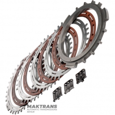 Комплект сталевих та фрикційних дисків C4 Clutch ALLISON 1000, 2000, 2400 - 4 фрикційні диски (товщина 2.30 мм, 117 зуба), загальна товщина комплекту 34.70 мм (31 мм), 29542192,39 29546701, 29535640