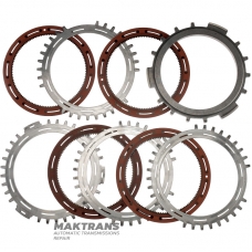 Комплект сталевих та фрикційних дисків C4 Clutch ALLISON 1000, 2000, 2400 - 4 фрикційні диски (товщина 2.30 мм, 117 зуба), загальна товщина комплекту 34.70 мм (31 мм), 29542192,39 29546701, 29535640