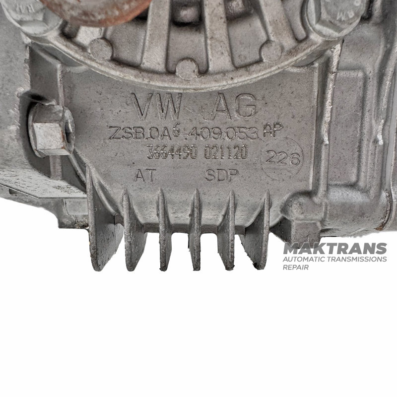 Автоматическая трансмиссия (в сборе c раздаткой) VAG 09P, AQ450 (4WD) — 09P300035G, 09P321105, 09P323571B, 0A6409053AP