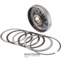 Барабан COAST Clutch FORD E4OD, 4R100 - E9PT-7G419-BA, 2 фрикційні диски (61 зуб, нар.Ø 167.50 мм)