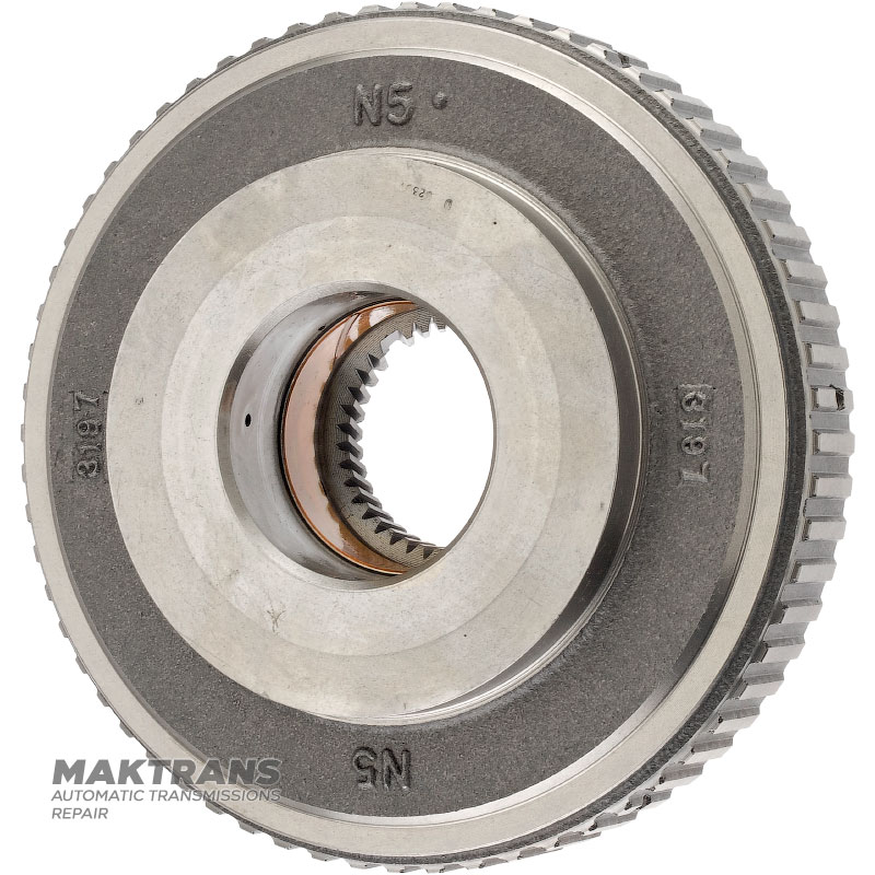 Барабан COAST Clutch FORD E4OD, 4R100 - E9PT-7G419-BA, 2 фрикційні диски (61 зуб, нар.Ø 167.50 мм)
