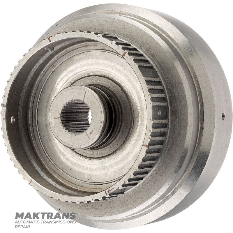 Барабан FORWARD Clutch FORD E4OD, 4R100 — пустой (без комплекта дисков), под пакет на 3 фрикционных диска 