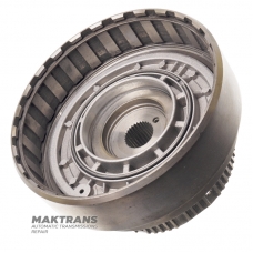 Forward clutch drum FORD E4OD, 4R100 — short splines, without piston return spring and clutch plates (for 4 friction plate clutch)