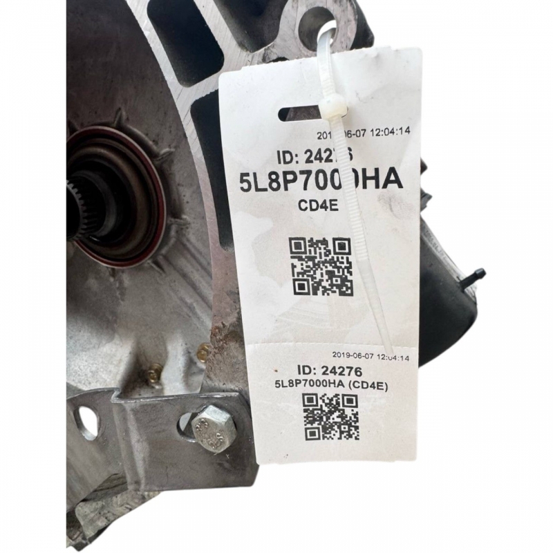 Automatic Transmission assembly FORD CD4E 4WD - 5L8Z-7000-HA, (за допомогою 8L8Z-7000-DRM) WITHOUT TCM, WITHOUT torque converter, 2005-2006 Ford Escape 3.0L DOHC EFI, 2005-2005