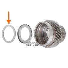Sun gear №1 bearing shim FORD 10R80 — thickness 3.35 mm, ext.Ø 57.05 mm, int.Ø 45.60 mm