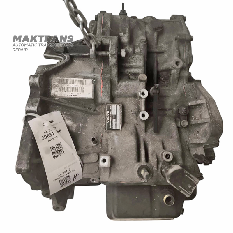 Automatic transmission assembly AISIN WARNER AW55-51SN 4WD —30681188 (Volvo XC90 2002–2006 2.4 D D5), with torque converter 43A180