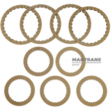 Комплект фрикційних дисків подвійного зчеплення K1, K2 Clutch DQ250 02E DSG6
