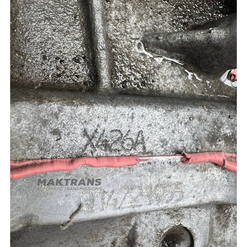 CVT Transmission JATCO JF015E — маркирвока X426A, (Nissan Qashqai (J11) 1.2 DIG-T 16V, PETROL)