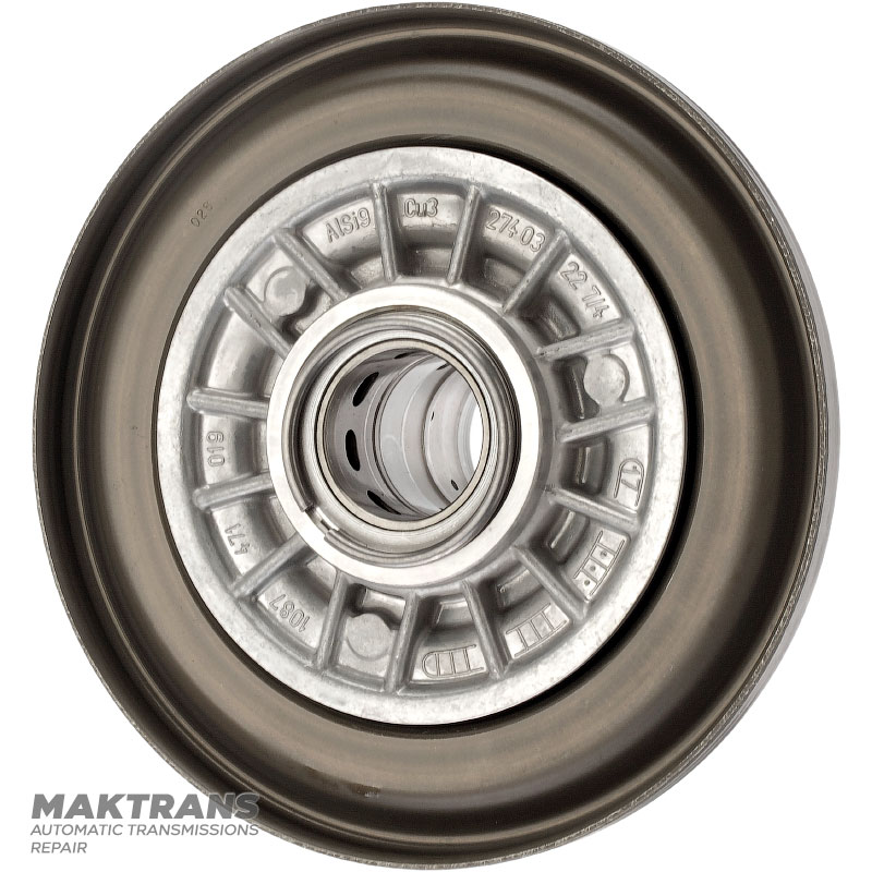 Барабан E Clutch ZF 8HP70, 8HP75, 8HP55A, 8HP65A — 48 шлицев (под 5 фрикционных дисков) 1102471034, 1087471019, 0501333994