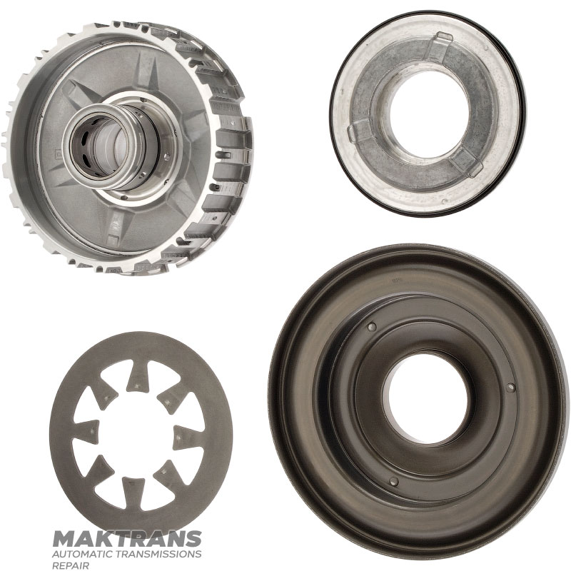 Барабан E Clutch ZF 8HP70, 8HP75, 8HP55A, 8HP65A — 48 шлицев (под 5 фрикционных дисков) 1102471034, 1087471019, 0501333994