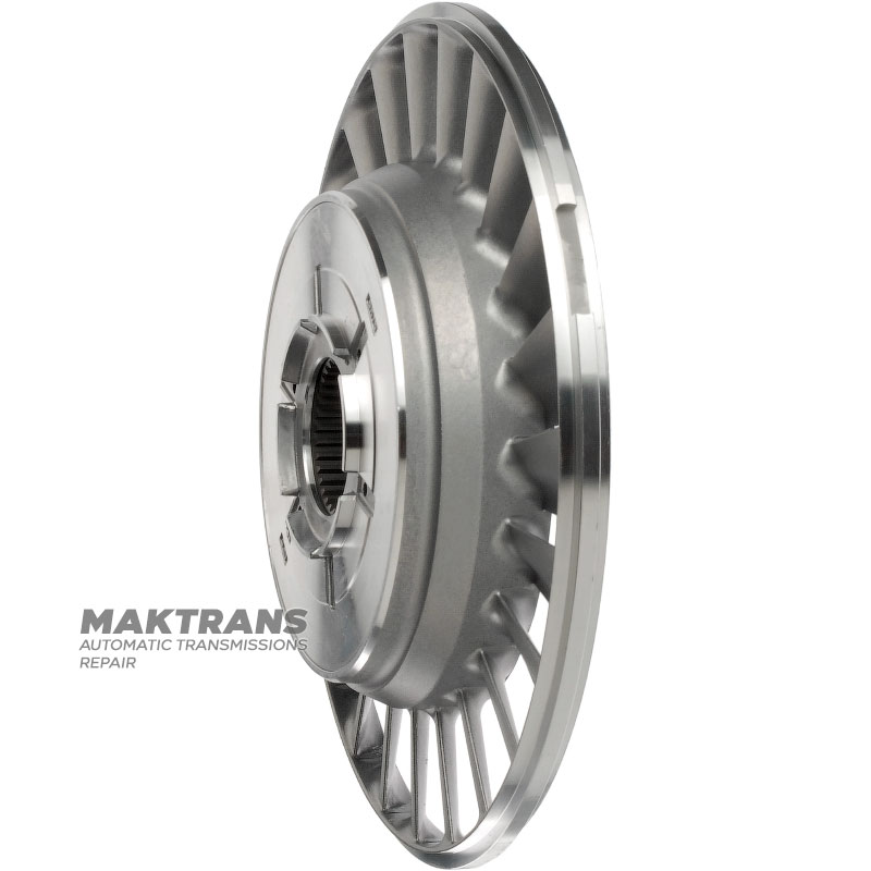 Колесо реакторное гидротрансформатора AISIN WARNER TG-81SC — нар.Ø 194 мм, 34 шлица (маркировка гидротрансформатора 4BA050)