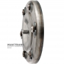 Кришка передня гідротрансформатора AISIN WARNER TG-81SC — (нар.Ø 294.50 мм, нар.Ø пілота 20.95 мм, 6 отворів кріплення)