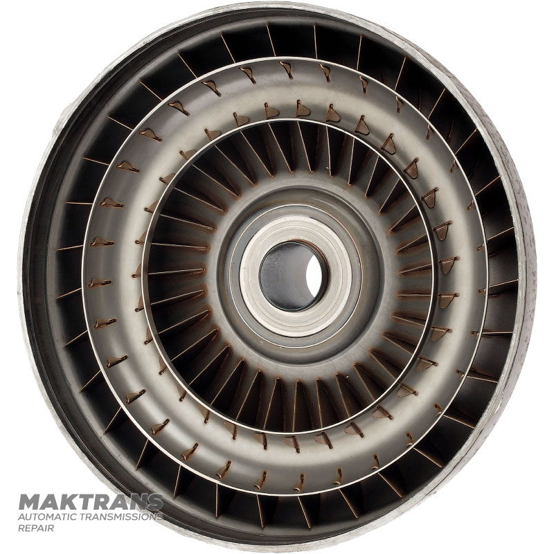 Колесо насосное гидротрансформатора FORD 5R44E, 5R55E, 5R55N, 5R55W, 5R55S — нар.Ø корпуса 277.35 мм, высота шейки 58 мм, нар.Ø шейки 40.55 мм / 40.90 мм