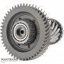 Промежуточный вал дифференциала TOYOTA UA81E, UA81F, 4120678020 — общая высота 162 мм, 15 зубьев (нар.Ø 67.05 мм), 49 зубьев (нар.Ø 136.70 мм)