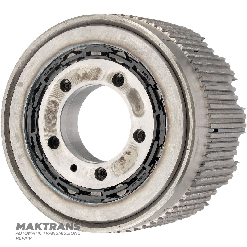 Хаб Reverse Clutch (в сборе с обгонной муфтой 16 элементов) FORD E4OD — 72 зуба на наружной стороне (общая высота 86 мм, нар.Ø 141 мм)