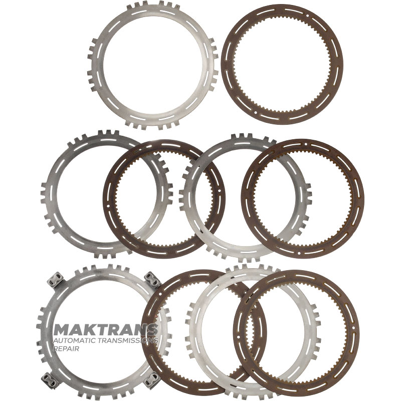 Комплект стальных и фрикционых дисков C3 Clutch ALLISON 3000 Series — 29536345, 29536336, 29501424, 5 фрикционных дисков (общая толщина комплекта 26.60 мм)