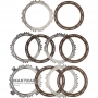 Комплект стальных и фрикционых дисков C3 Clutch ALLISON 3000 Series — 29536345, 29536336, 29501424, 5 фрикционных дисков (общая толщина комплекта 26.60 мм)
