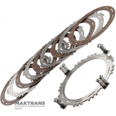 Комплект сталевих та фрикційних дисків C3 Clutch ALLISON 3000 Series - 29536345, 29536336, 29501424, 5 фрикційних дисків (загальна товщина комплекту 26.60 мм)
