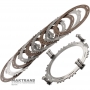 Комплект стальных и фрикционых дисков C3 Clutch ALLISON 3000 Series — 29536345, 29536336, 29501424, 5 фрикционных дисков (общая толщина комплекта 26.60 мм)