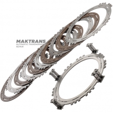 Комплект сталевих та фрикційних дисків C4 Clutch ALLISON 3000 Series - 29536345, 29536336, 29501424, 5 фрикційних дисків (загальна товщина комплекту 29.05 мм)