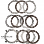 Комплект сталевих та фрикційних дисків C4 Clutch ALLISON 3000 Series - 29536345, 29536336, 29501424, 5 фрикційних дисків (загальна товщина комплекту 29.05 мм)