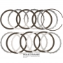 Барабан K3 Clutch (в сборе) AS68RC, AS69RC — 68244775AB, 6 фрикционных дисков (общая толщина комплекта 34.65 мм), общая высота барабана 88 мм