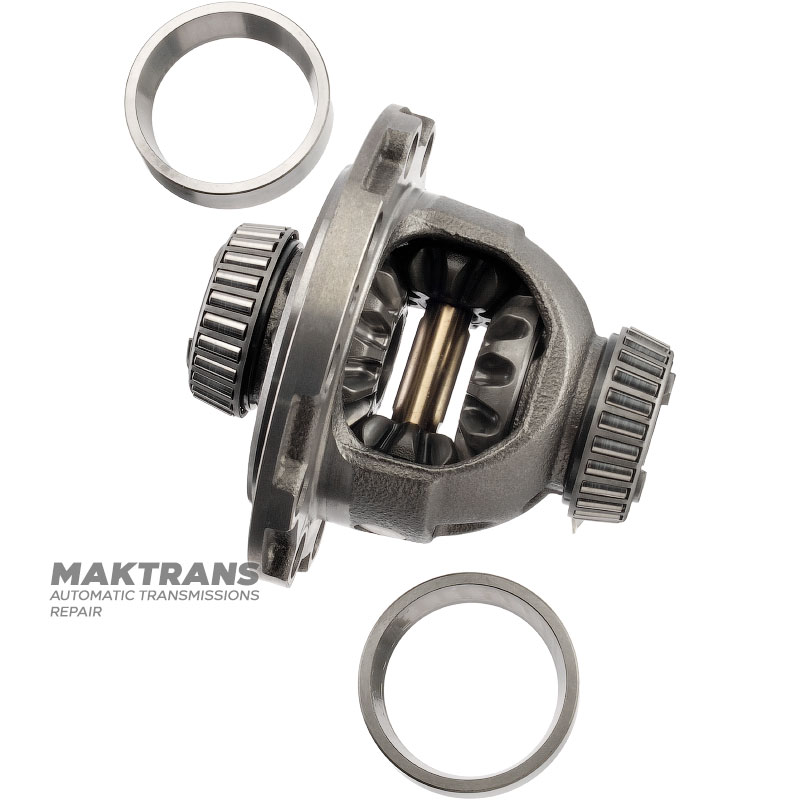 Дифференциал 2WD MAZDA CW6A-EL, EW6A-EL — общая высота 140 мм, 26 шлицов под полуось, вн.Ø 28.05 мм, 10 крепежных отверстий под косозубую шестерню