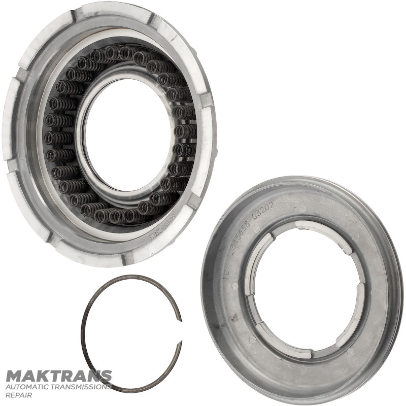 Поршень с возвратной пружиной K2 Clutch AS68RC, AS69RC, DODGE RAM 4500/ 5500 — 68244830AA, 68244779AA, 345658-03202, 345652-03202