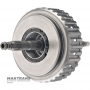 Вхідний вал, барабан HIGH / LOW Clutch MAZDA CW6A-EL, EW6A-EL - загальна довжина валу 308 мм, HIGH Clutch (3 фрикційні диски), LOW Clutch (4 фрикційні диски)