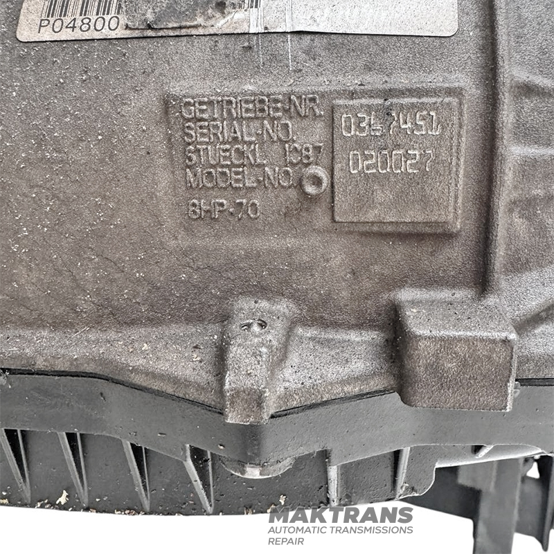 Автоматична трансмісія ZF 8HP70 (4WD) - 1087020027, P52854875AH, P52854875AG, 1087401746, 1087322472, 250700004592, 0EP042 2012-2020, 3.0 DIESEL)