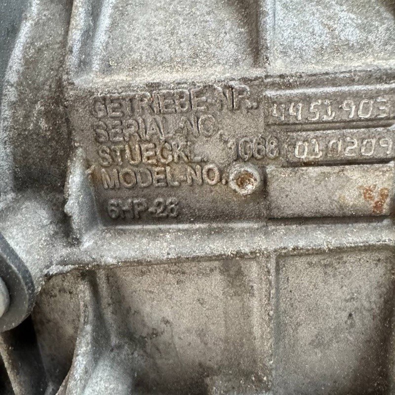 Автоматична трансмісія в зборі (з гідротрансформатором) ZF 6HP26 2WD (RWD) - 8X23-7000-AE, 1068401373, 1068010209, (JAGUAR FX, 2.7 DIESEL, 2008-2018)