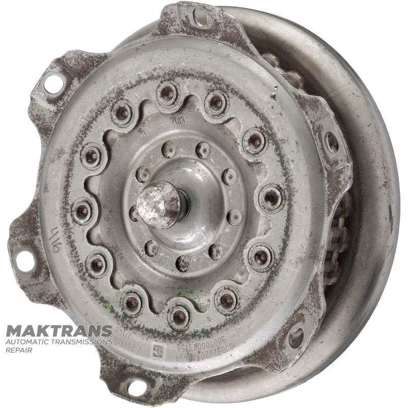 Кришка передня гідротрансформатора ZF 8HP45, 8HP45X - маркування 000324 або 000416, 1090322203 (для пакету блокування з двома фрикційними дисками)
