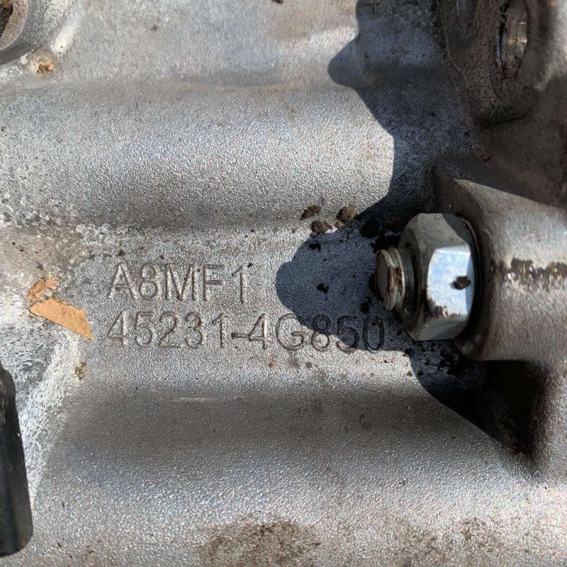 Автоматична трансмісія в зборі (з гідротрансформатором, KDB) Hyundai / KIA A8MF1 (4WD) - 45231-4G850
