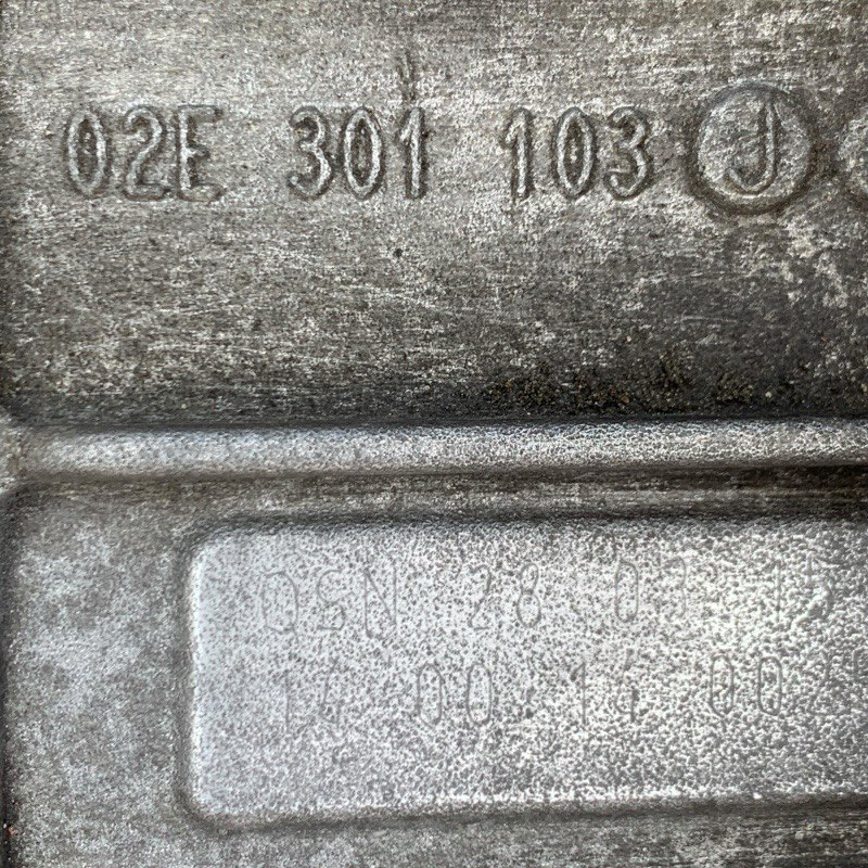 Трансмисия в сборе (б/у, непроверенная) VAG DSG6 DQ250 02E (4WD) — 02E301103J, маркировка QSN