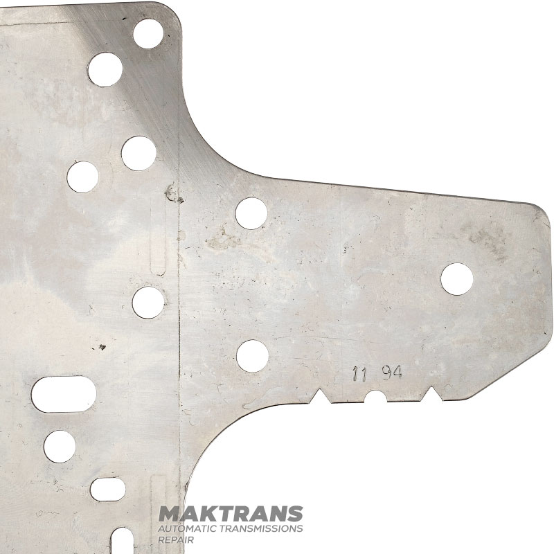 Сепараторная пластина гидроблока FORD E4OD, 4R100 — маркировка 1194 (11 94)