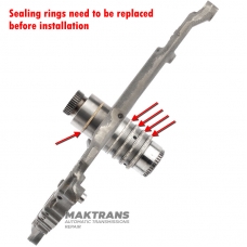 Ступиця масляного насоса Aisin Warner AWF8G30 - 8GB140 (кільця ущільнювачів необхідно замінити на нові перед встановленням на трансмісію)
