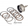 Барабан K27 Clutch і вихідний вал (2WD) Mercedes-Benz 725.0 — загальна висота 198 мм, 30 шліців (нар.Ø 31.65 мм), 4 фрикційні диски (загальна товщина комплекту 20.05 мм)