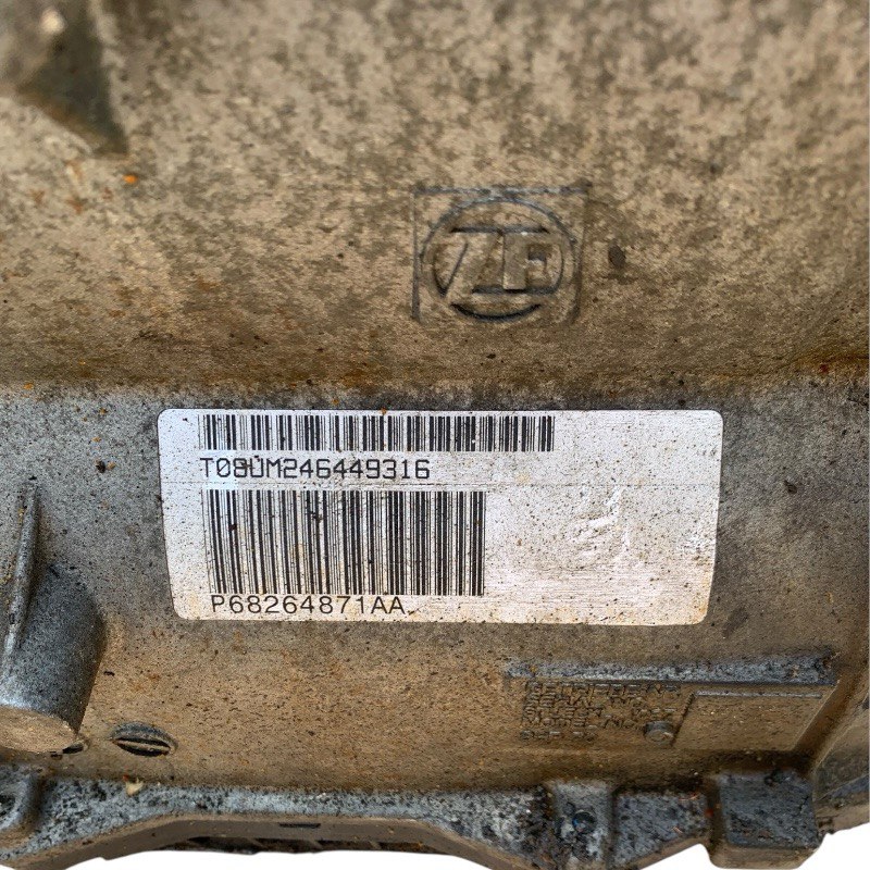 Автоматическая трансмиссия в сборе (без ГДТ, без раздатки) ZF 8HP70, 4WD — P68264871AA, 1087020037, 1087401667 (DODGE DURANGO 5.7L LIFT RT)