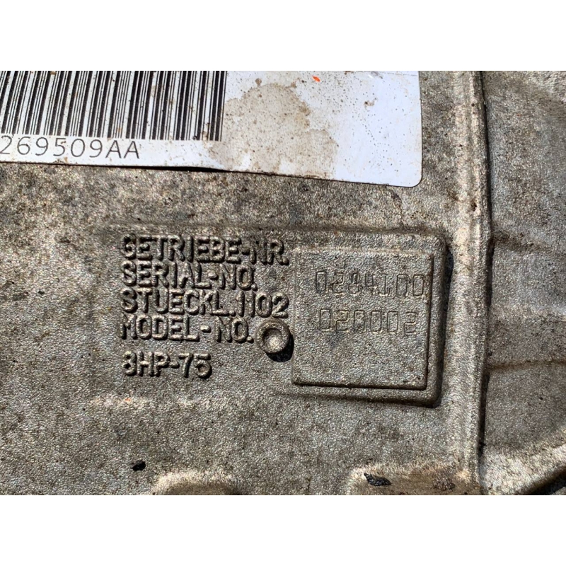 Автоматична трансмісія в зборі (без ГДТ, без роздатки) ZF 8HP75, 4WD - P62869509AA, 1102401409, 1102020002