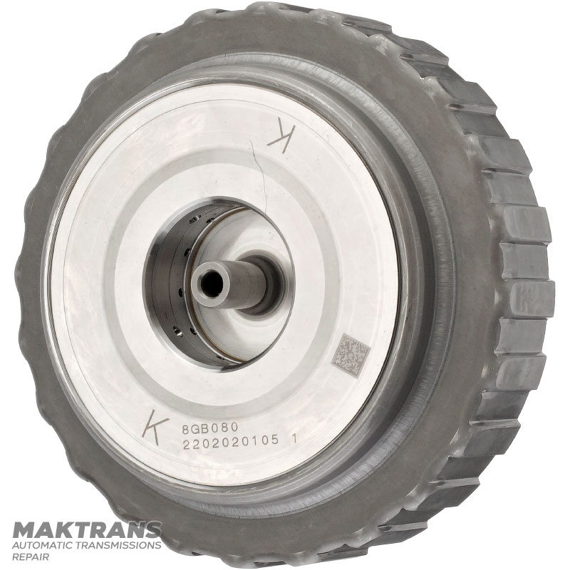 Барабан C2 Clutch (з нових трансмісій) AISIN WARNER AWF8G30, VAG A1300 (09S) — загальна висота 123 мм, 4 фрикційні диски, без підшипників