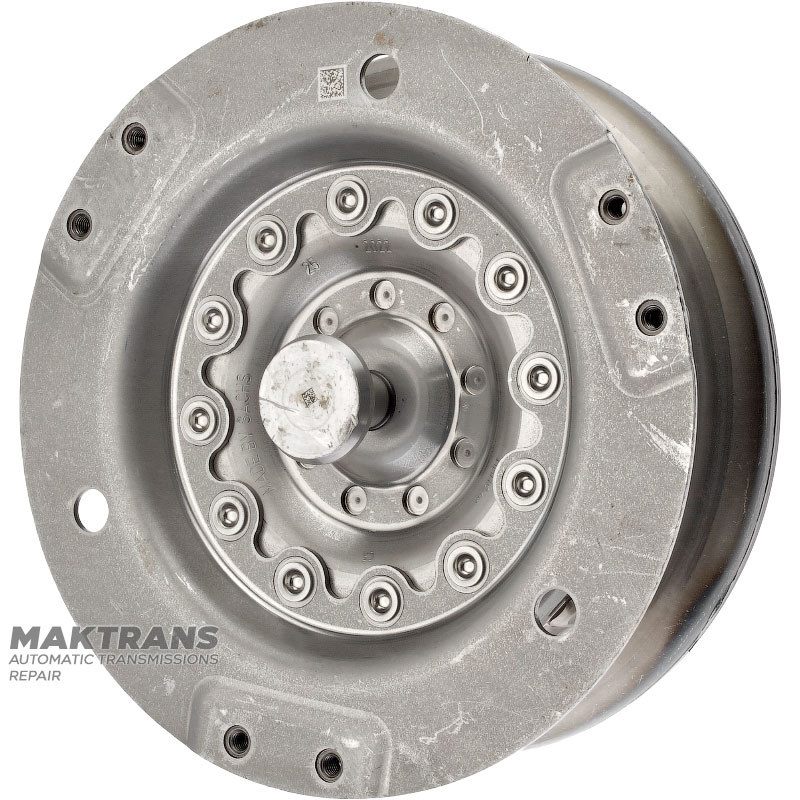 Передня кришка гідротрансформатора ZF 8HP70 - 1087322630 (нар. пілота 46 мм, висота 50 мм), маркування гідротрансформатора 000946