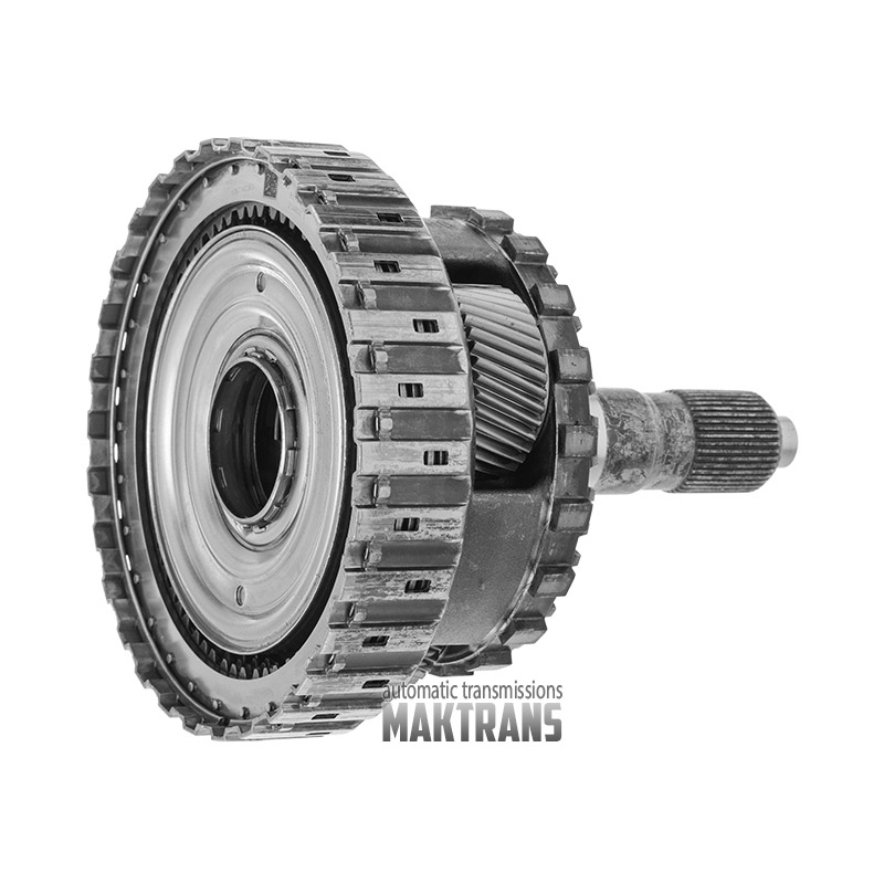 Планетарна передача No.4, барабан D Clutch (у новому гумовому поршні), вихідний вал AUDI ZF 8HP55A,1087242131 — 3 сателіти, 37 зубів на сателіті